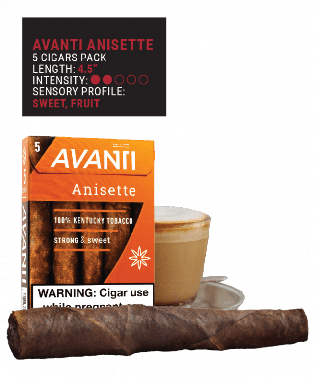 THE PERFECT COMPANION TO ROASTED COFFEE Avanti Cigar