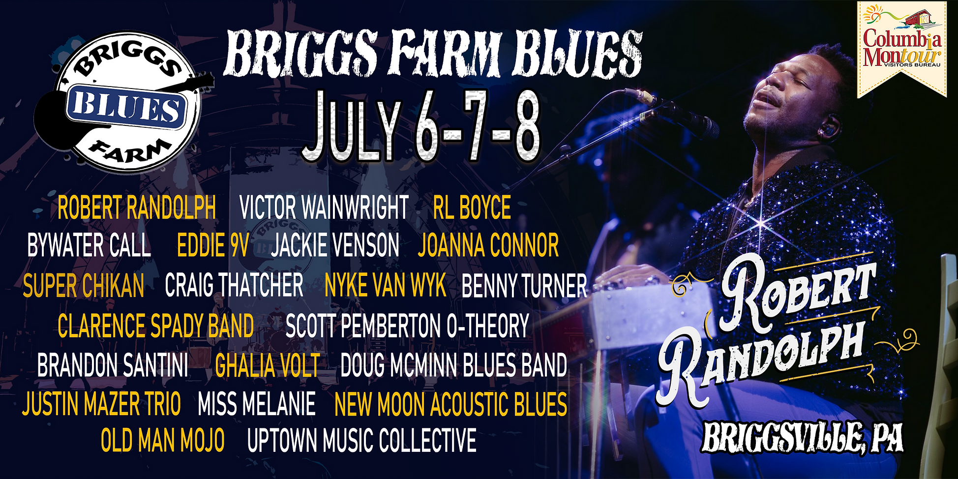 Briggs Farm Blues Festival 2024 Venue Irita Sharron