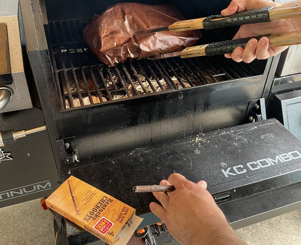 Kentucky Cheroots by the smoker