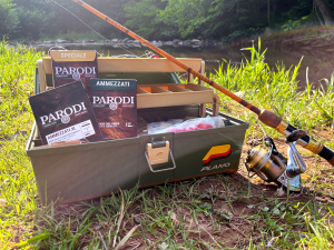 Fishing and enjoying avanti and parodi cigars